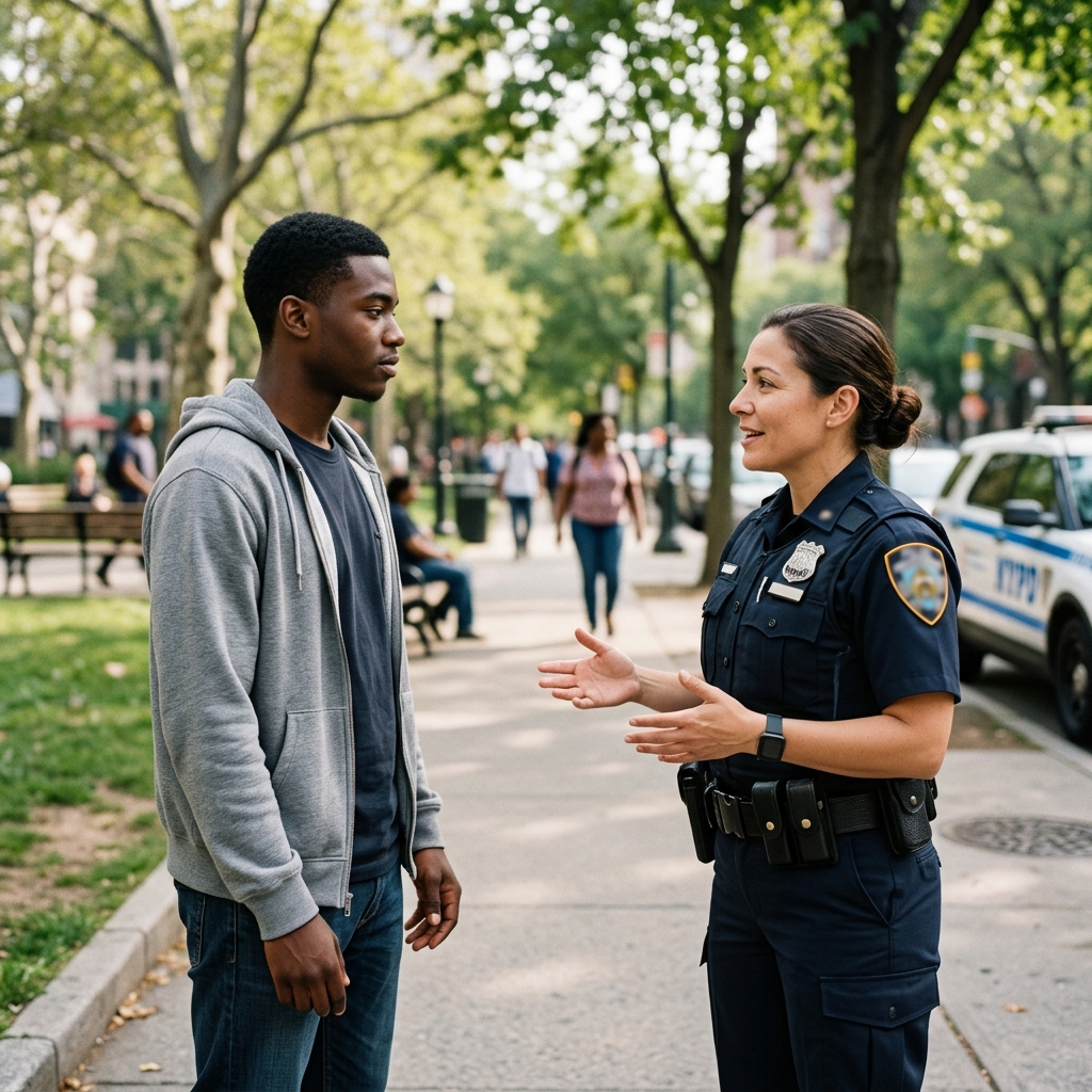 Practical guidance to help you navigate police encounters respectfully, assert your rights, and reduce the risk of conflict.