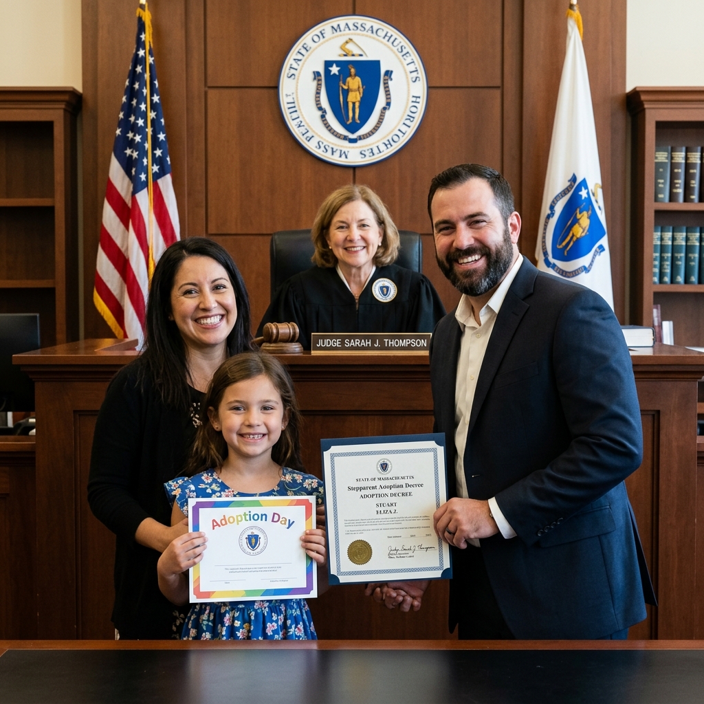 A practical guide to the legal advantages, emotional impact, and common complications of adopting a stepchild in Massachusetts.