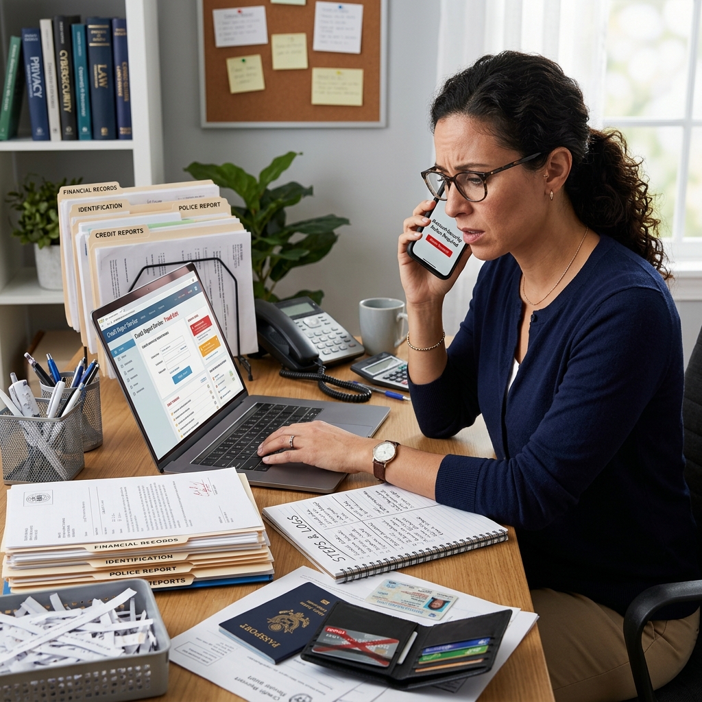 Learn how to recognize identity theft quickly and take organized, effective action to limit financial damage and regain control.