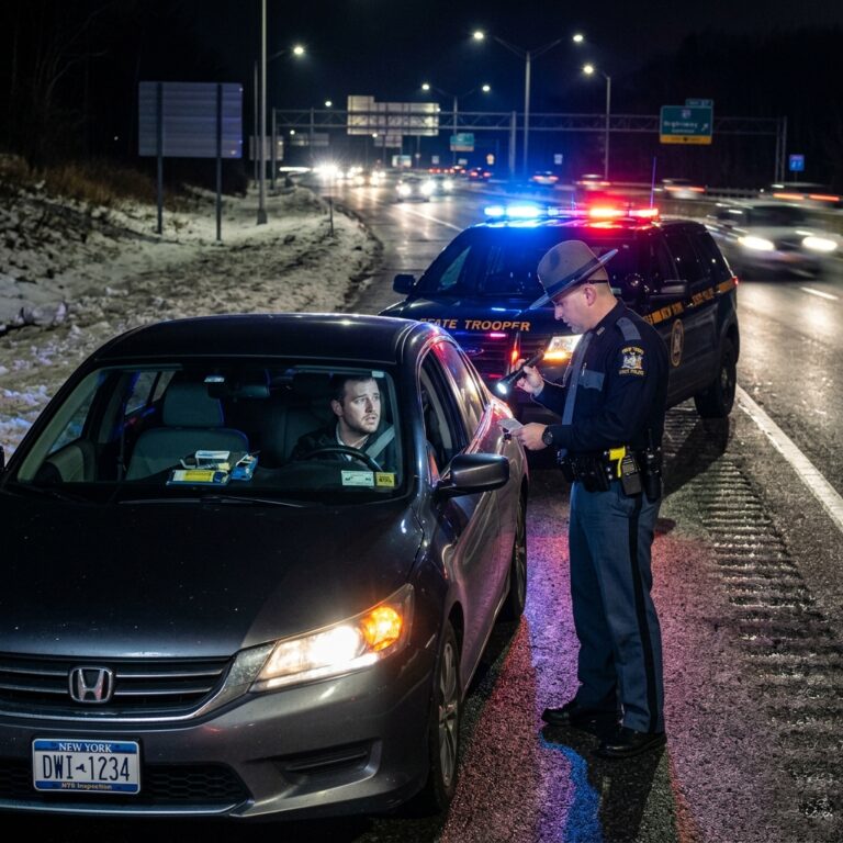 What Happens When You’re Stopped for DWI in New York