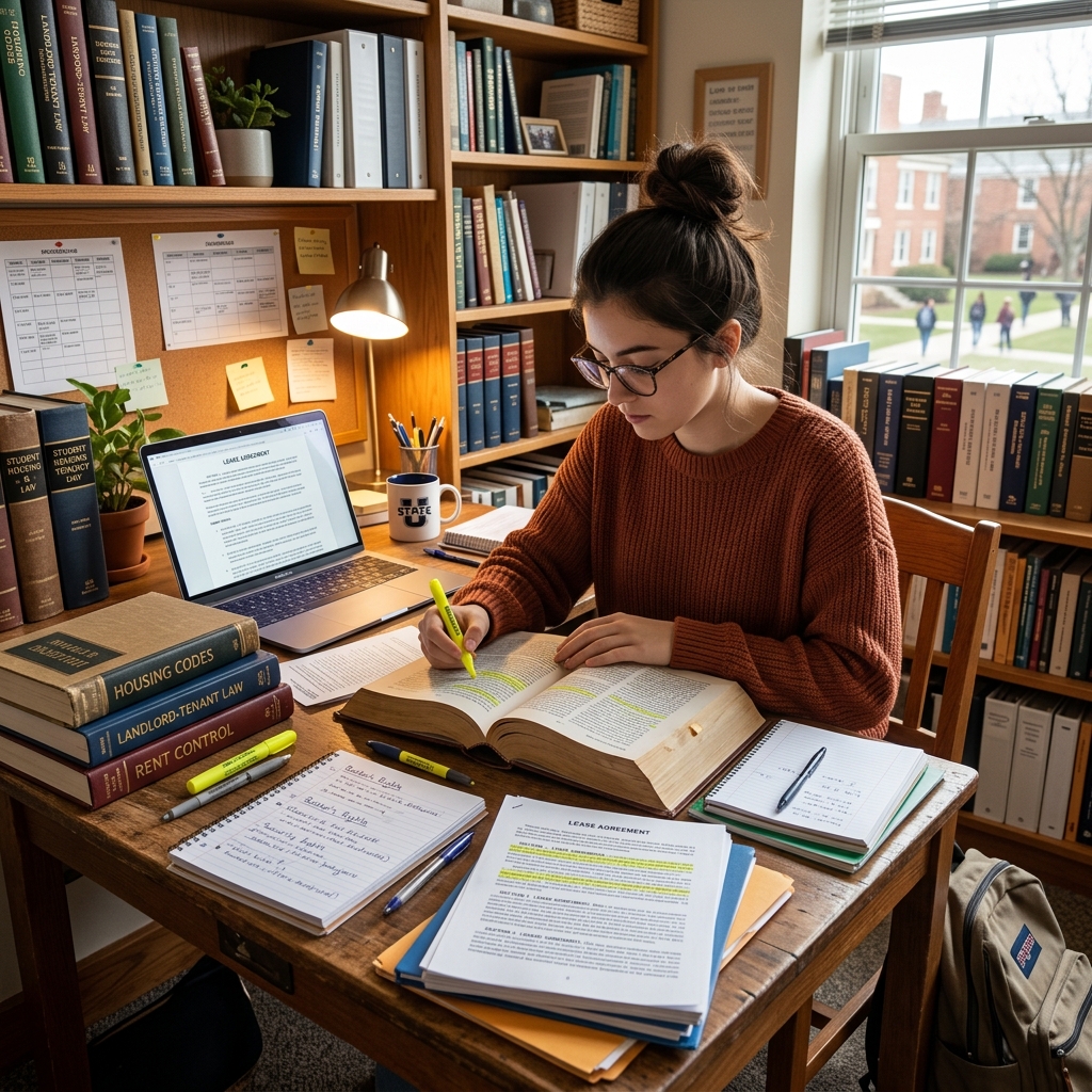 Understand the housing rules that shape dorm life, rentals, and student protections.