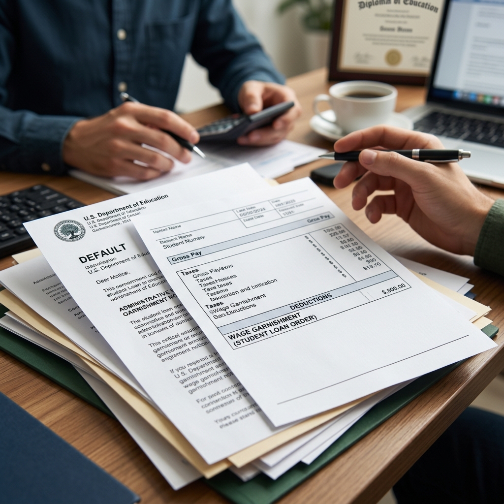 A practical legal and financial guide for federal student loan borrowers facing or fearing wage garnishment after default.