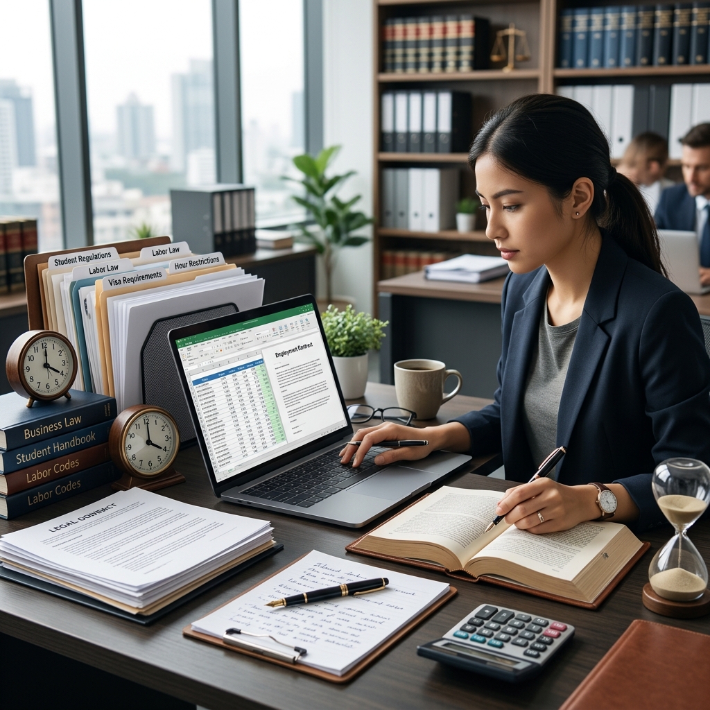 Understand how child labor laws, campus policies, and federal rules limit work hours so students can earn money without risking grades or violating the law.