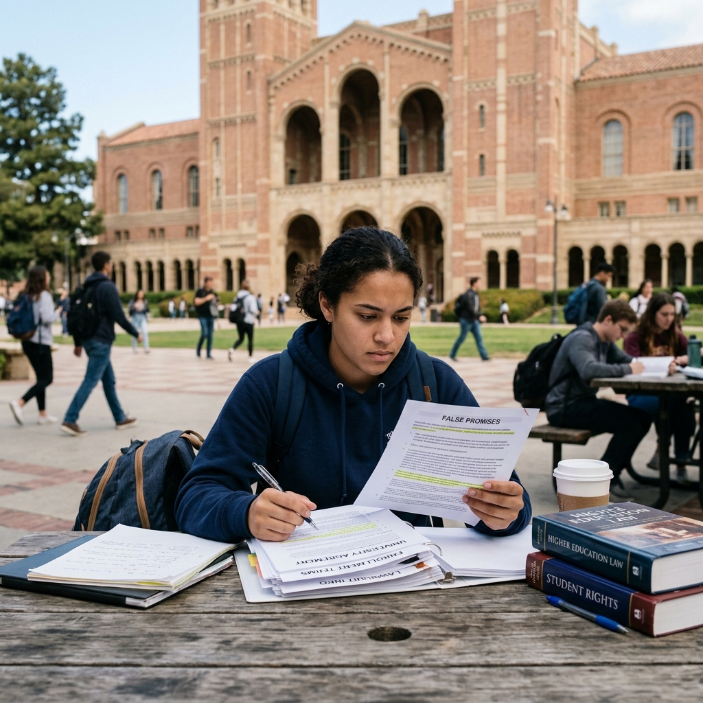 Understand when misleading claims by universities or online colleges can lead to fraud or breach of contract lawsuits.