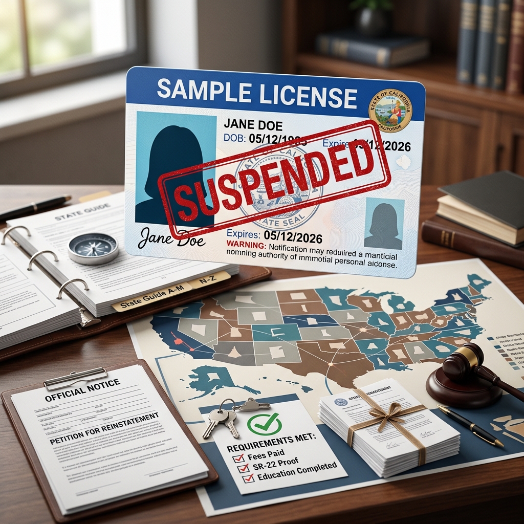 Understand how driver’s license suspensions work across states and what steps you must take to restore your driving privileges.