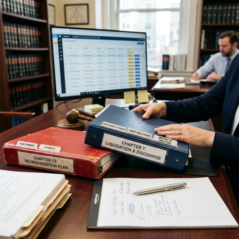 Switching From Chapter 13 to Chapter 7 Bankruptcy