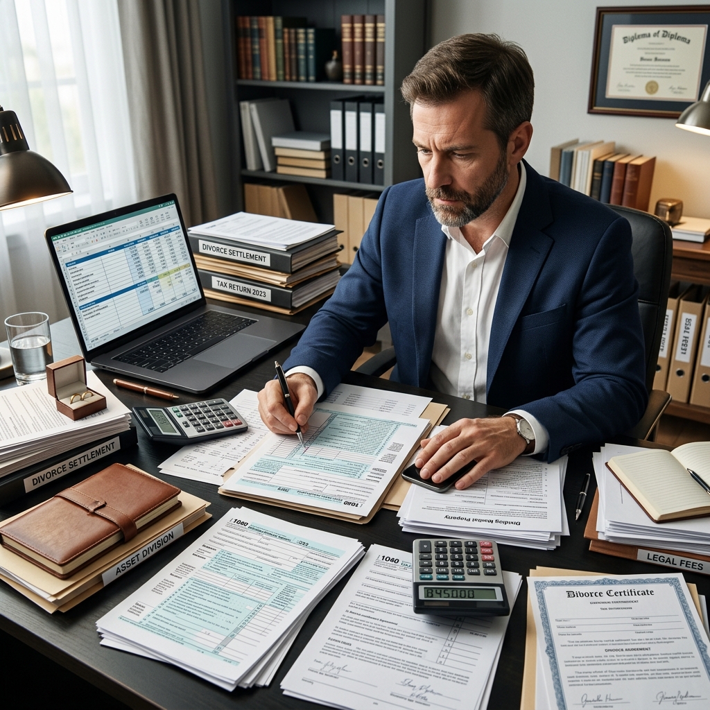 Understand how divorce can change filing status, support treatment, and property transfers.