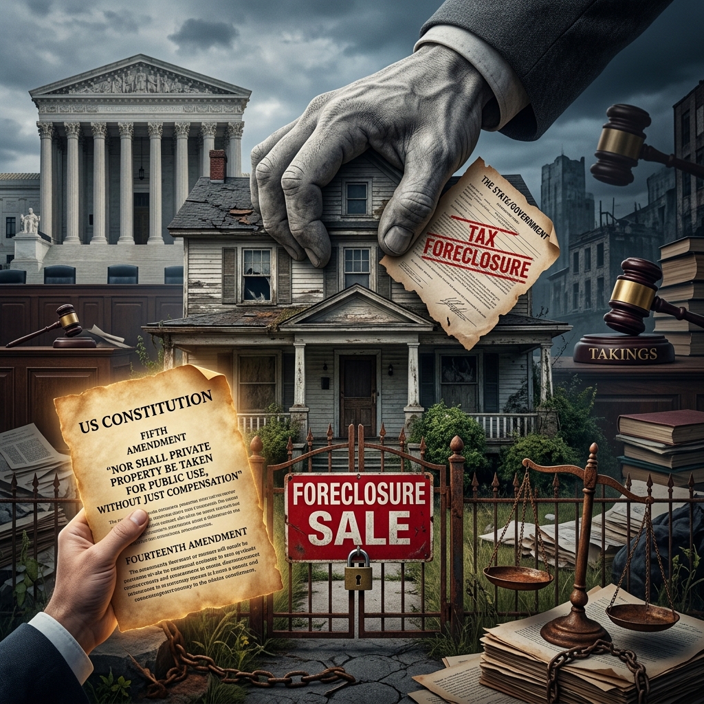 How recent Supreme Court cases are reshaping the rules on property tax foreclosures, surplus equity, and the Takings Clause.