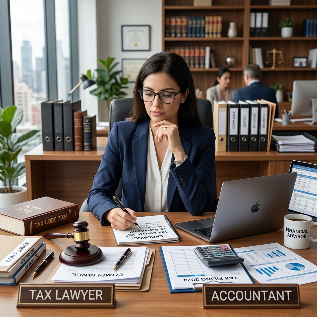 Understand when you need a tax lawyer, when an accountant is enough, and how each professional can protect your money and your legal rights.
