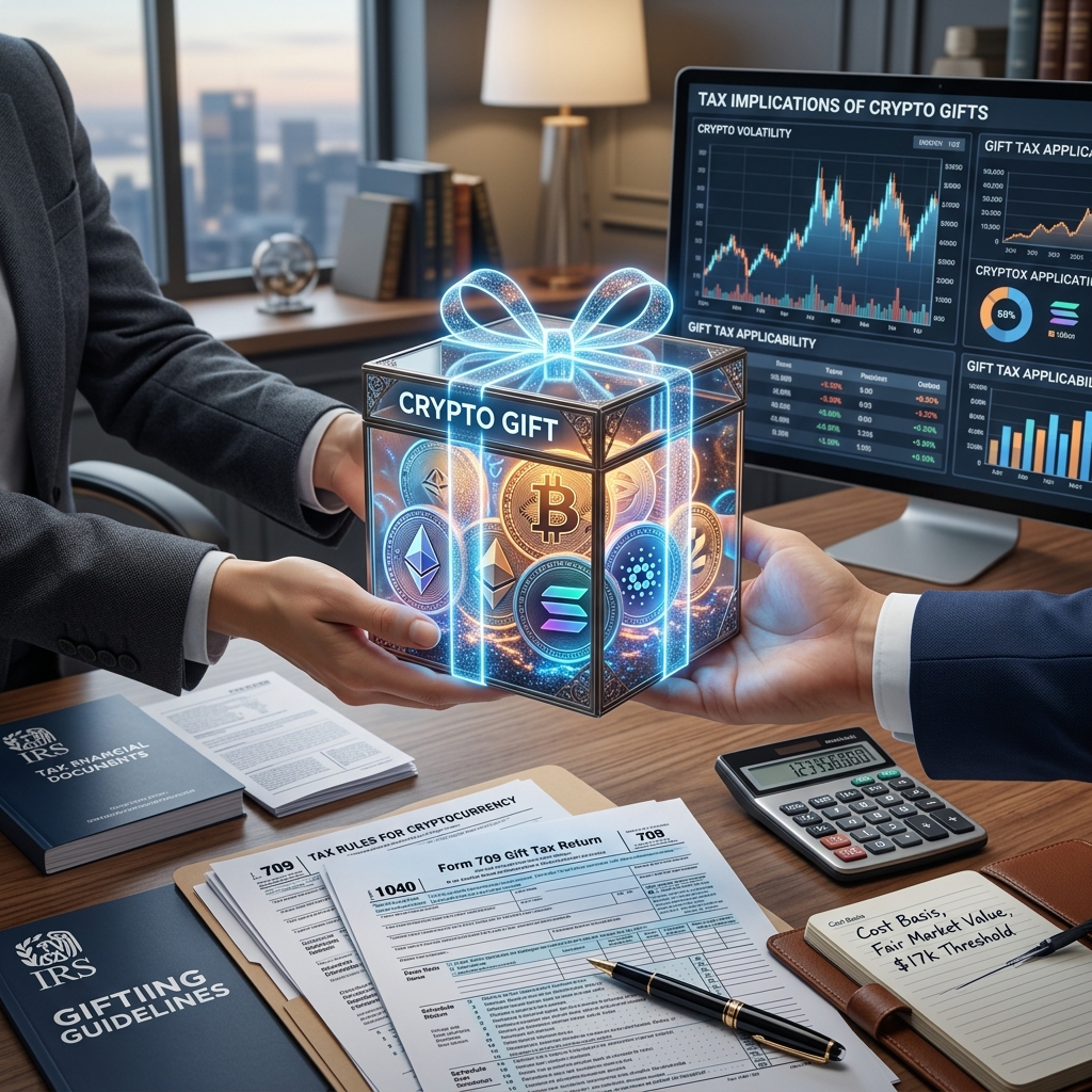 Learn how gifts of cryptocurrency are treated for tax purposes, including U.S. rules on exclusions, reporting, and capital gains.