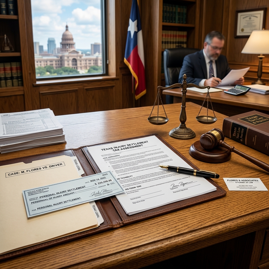 Understand when a Texas personal injury settlement is tax-free and when federal tax law can still require you to report part of your recovery.