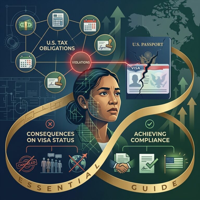 Tax Violations and U.S. Visa Status: Essential Guide