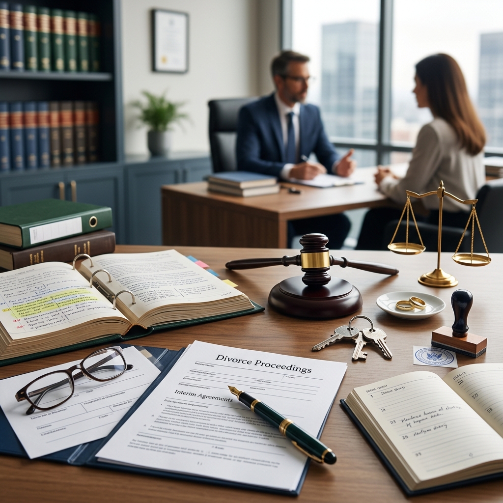Learn how temporary divorce orders work, what they can cover, and how to request them to protect your children, finances, and safety while your case is pending.