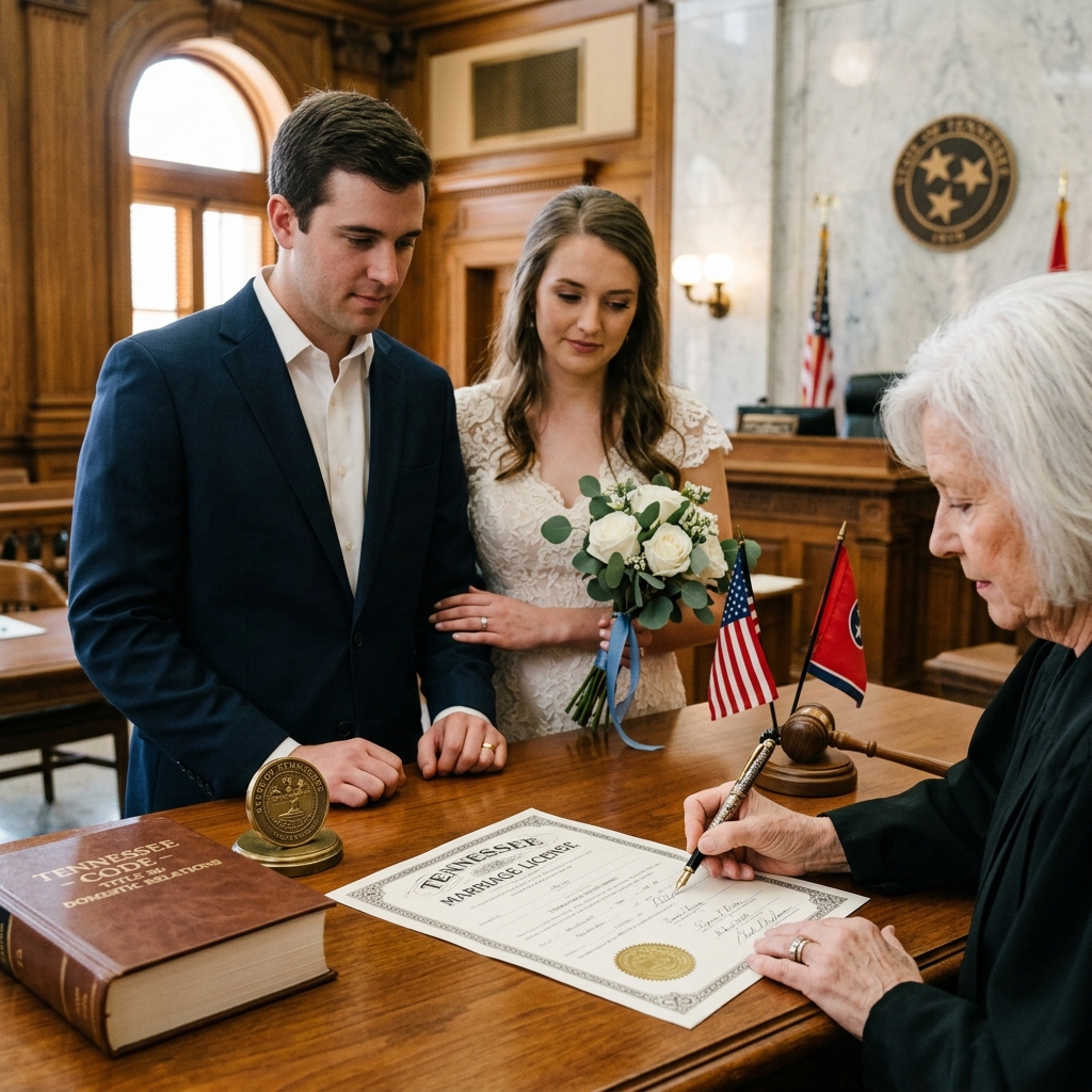 A clear guide to Tennessee marriage rules, licenses, officiants, and legal limits.