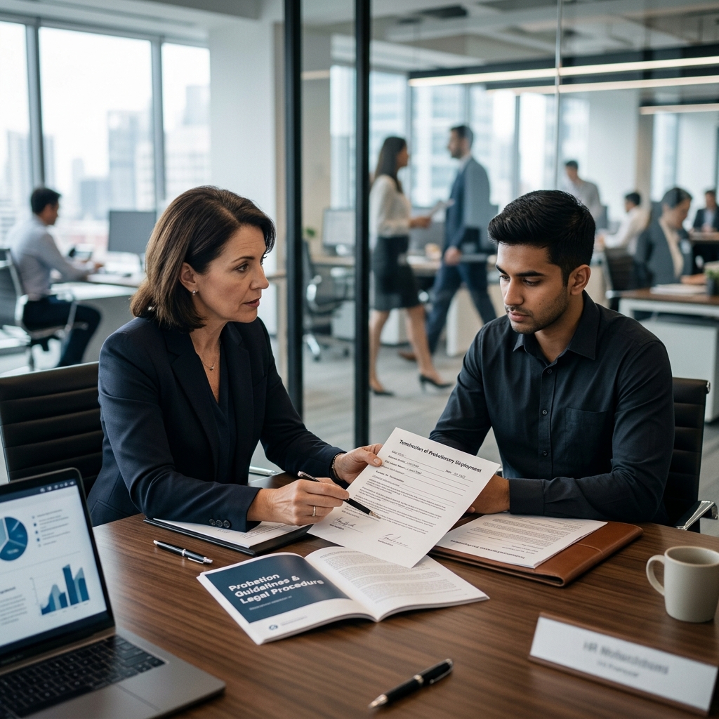 Understand how to lawfully and respectfully end employment during a probationary period while minimizing legal and HR risks.