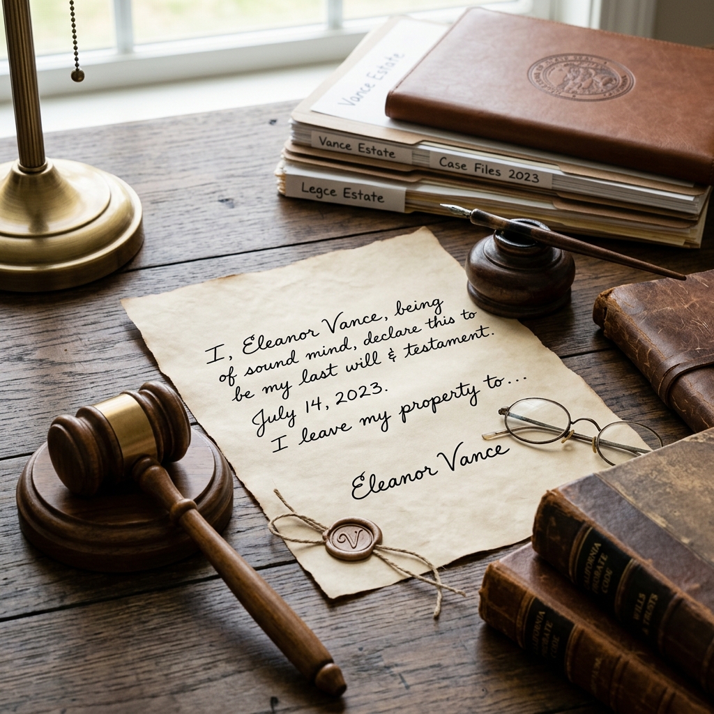 How California courts balance handwritten wills, formal requirements, and the testator’s true intent.