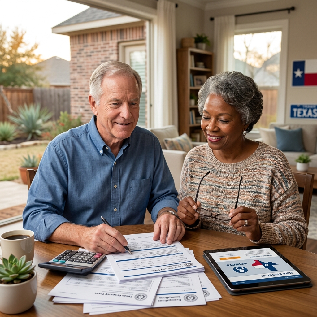 A practical guide to Texas property tax exemptions, freezes, and deferrals available to homeowners age 65 and older.