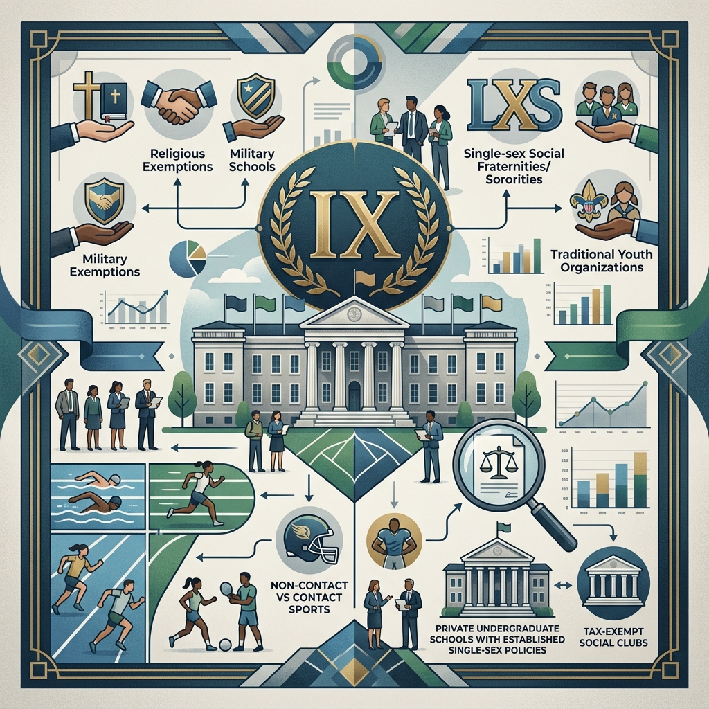 A clear guide to when schools may be exempt from Title IX rules.