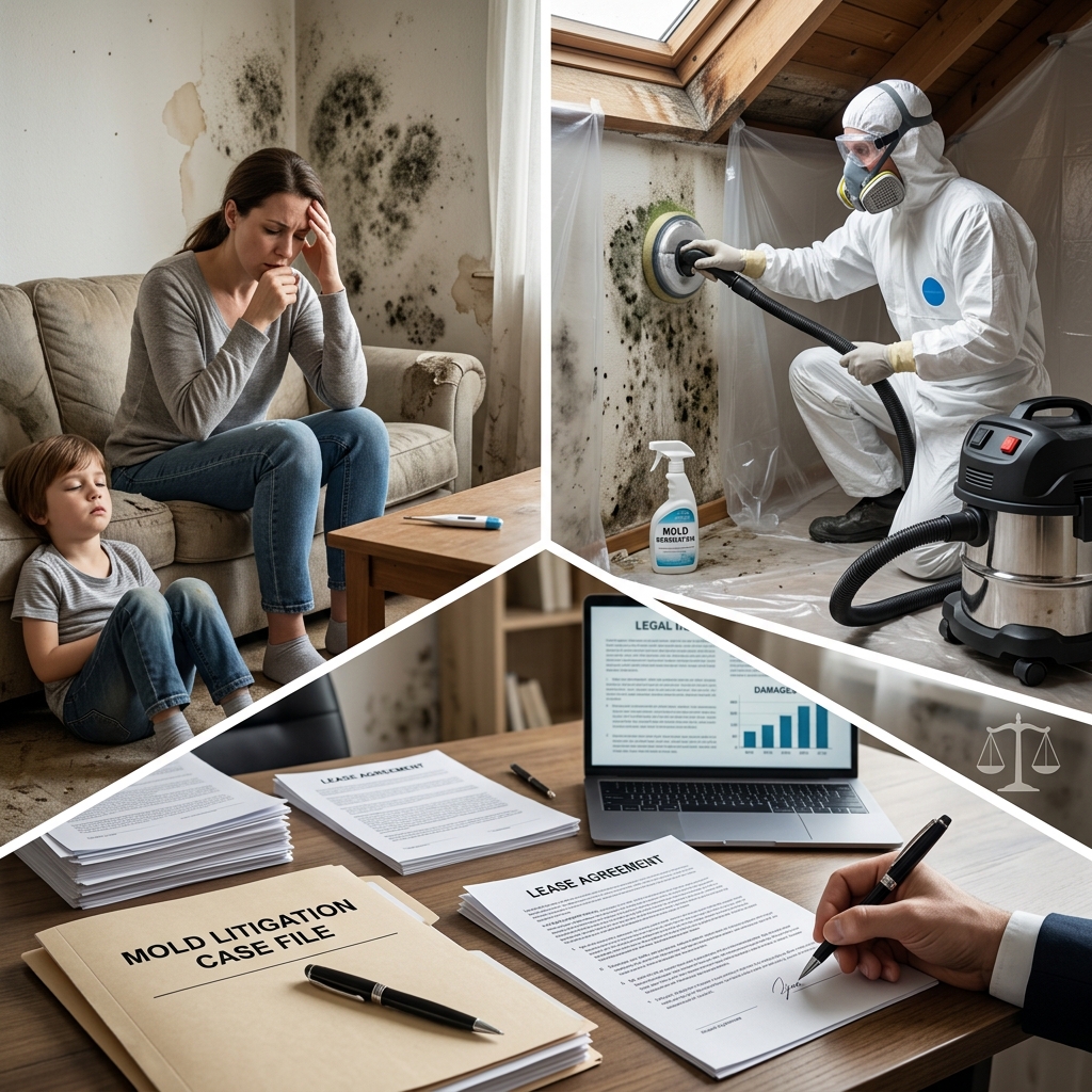 Learn how mold affects health, when cleanup becomes a legal issue, and what steps protect your home.