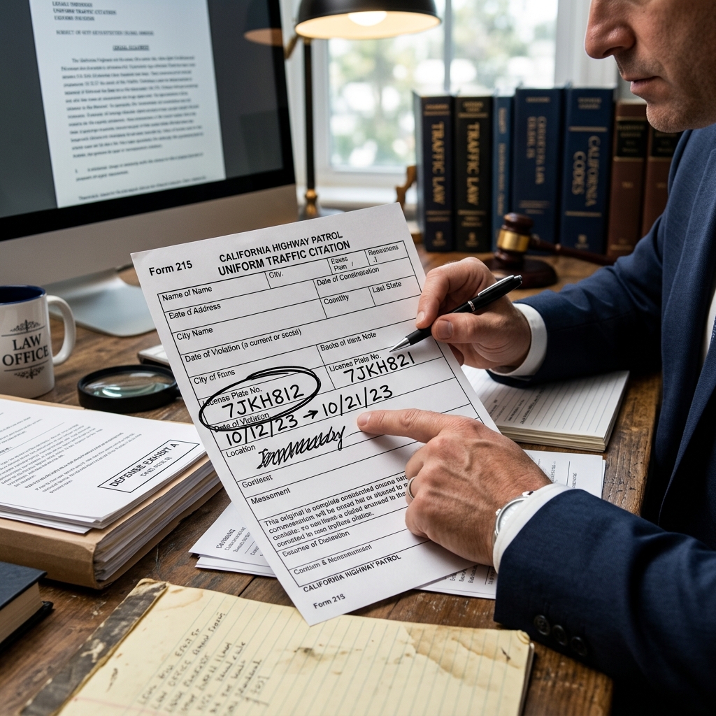 Learn which traffic ticket mistakes truly matter in court, and when an error can help you fight or even dismiss a citation.