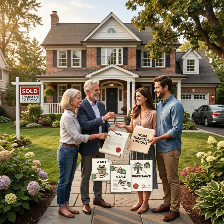 Transferring a Home to Family: Gift, Sale, and Inheritance Options