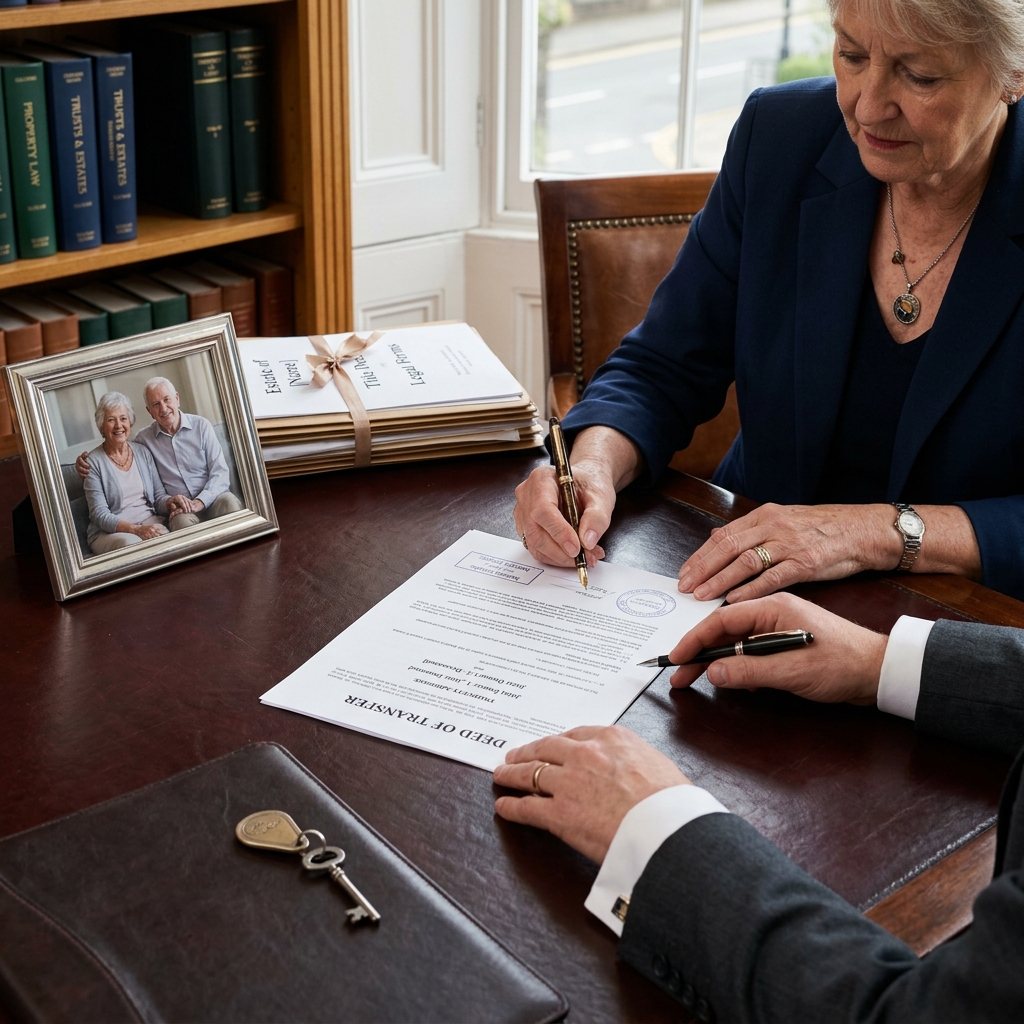 Transferring Jointly Owned Property After Death Understand how joint ownership, survivorship rights, and probate rules affect what happens to shared property when someone dies.