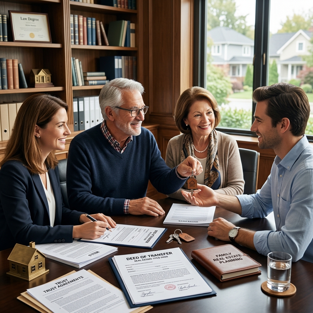 Learn the main ways to transfer a home or other real estate to your children, and the legal and tax issues to consider before you act.