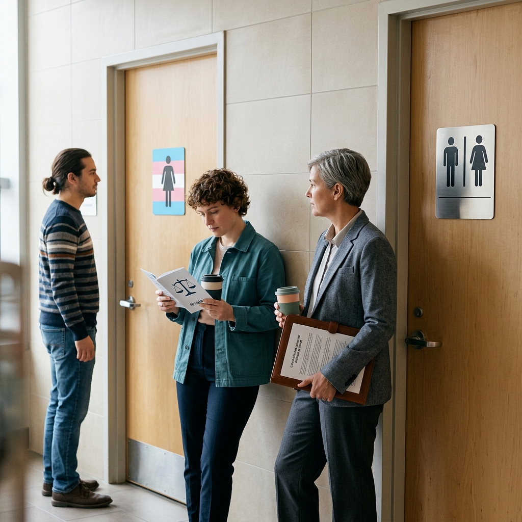 A clear, evidence‑based guide to how U.S. laws regulate transgender people’s access to restrooms and other gendered facilities.