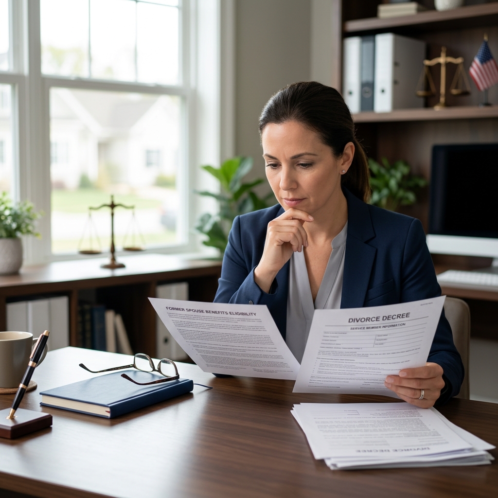 Understand how TRICARE coverage changes when a marriage ends, and what options exist for former military spouses and their children.