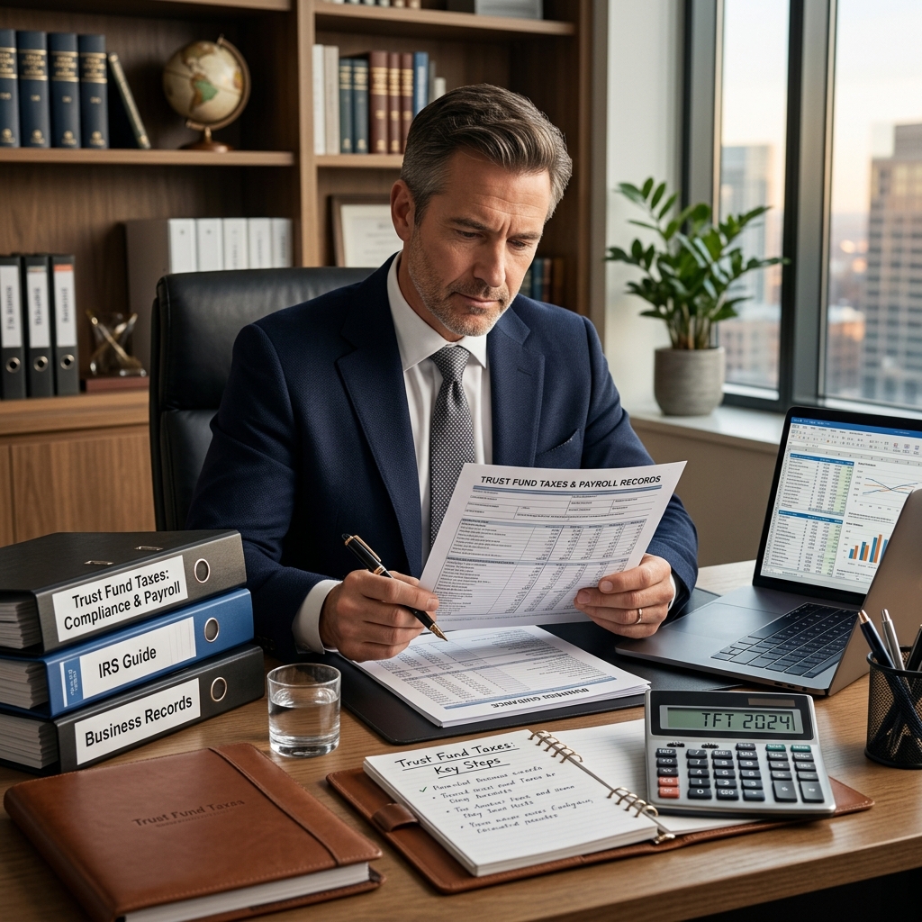 Trust Fund Taxes: A Practical Guide for Business Owners Understand how trust fund taxes work, who is personally liable, and how to avoid costly IRS penalties as a business owner.