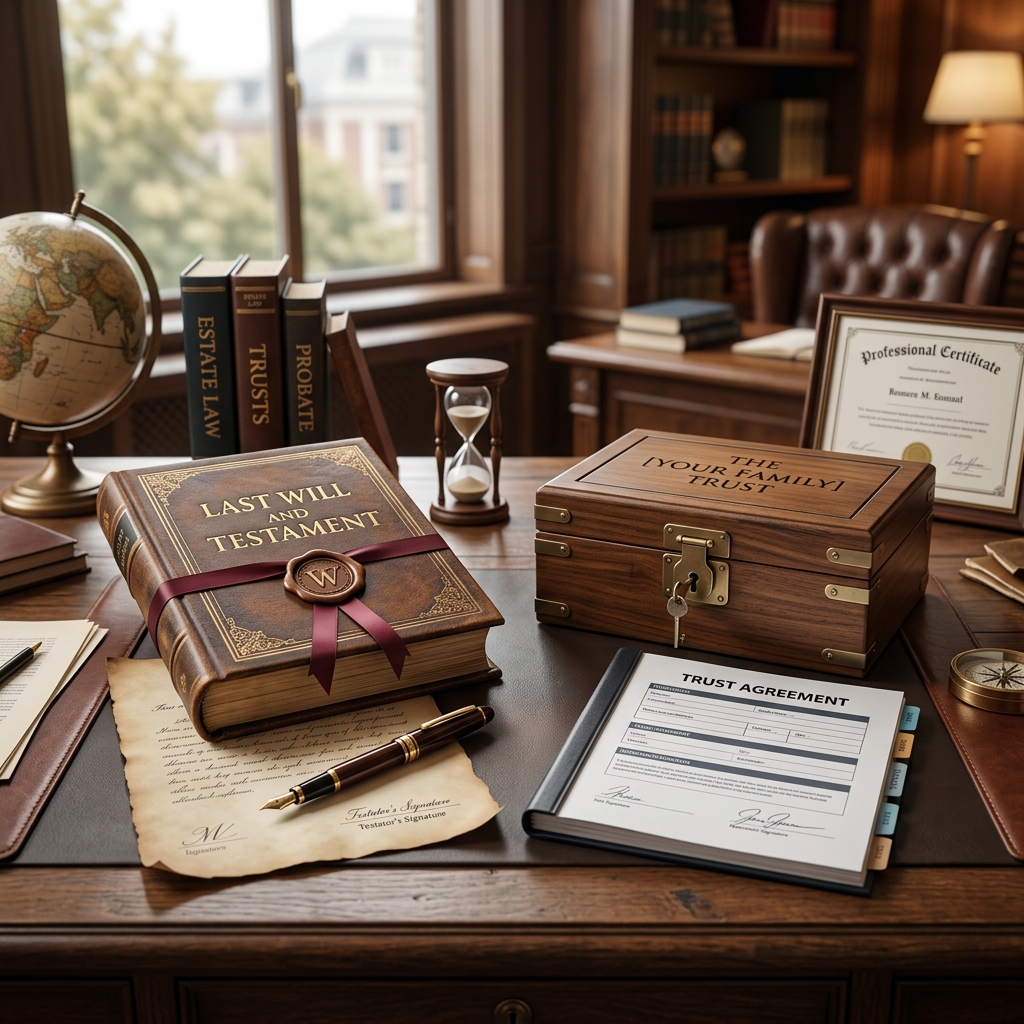 Understand how wills and trusts work, how they differ, and how to combine them to create a clear, efficient estate plan for your family.