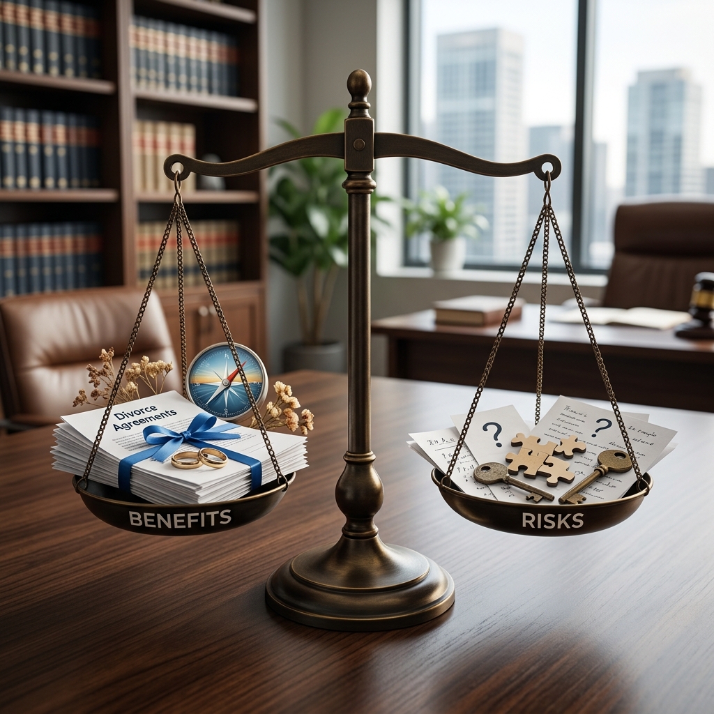 Understand how uncontested divorce works, its advantages, drawbacks, and whether this streamlined option fits your situation.