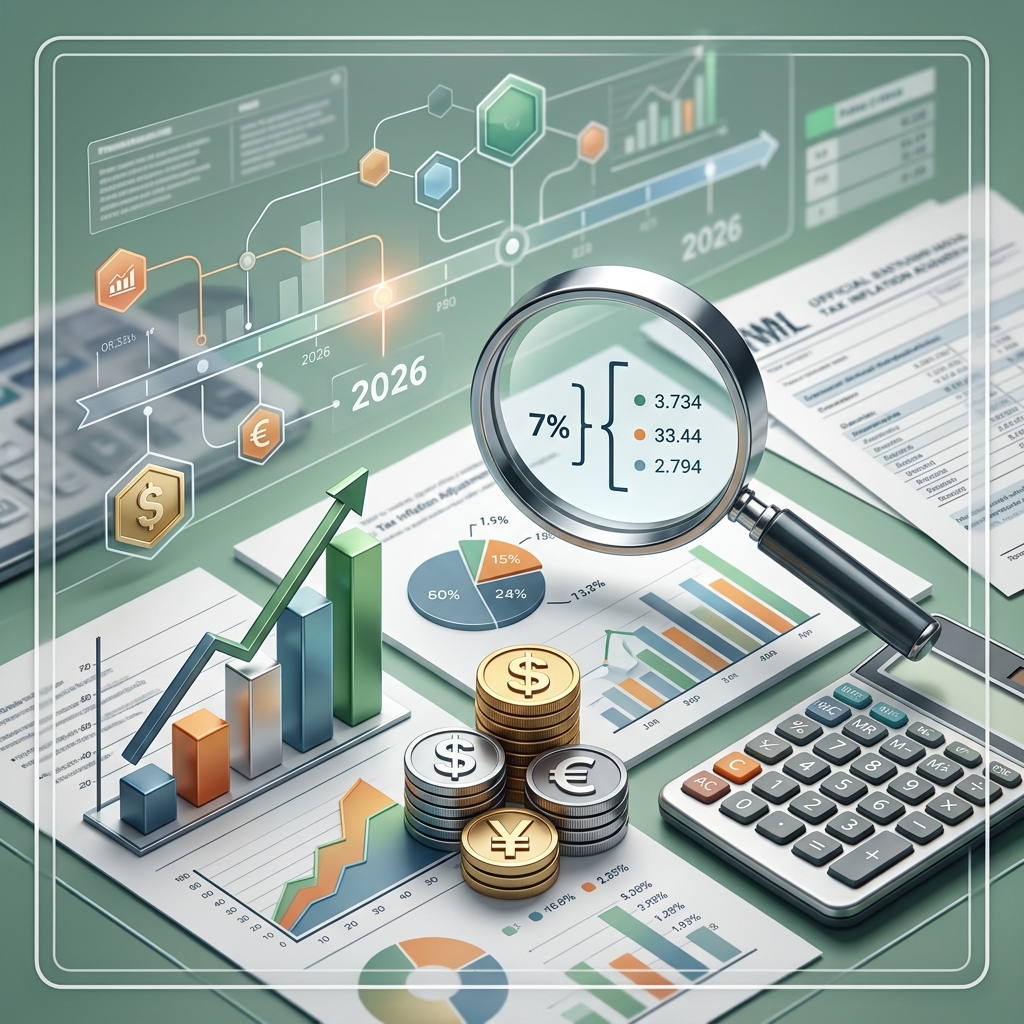 A practical guide to the IRS 2026 inflation adjustments, from tax brackets and deductions to credits and retirement limits.