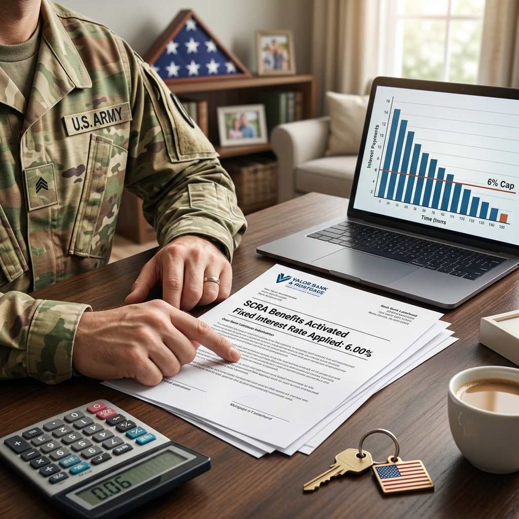 A practical guide to the Servicemembers Civil Relief Act 6% interest rate limit on pre-service debts and how to claim this protection.
