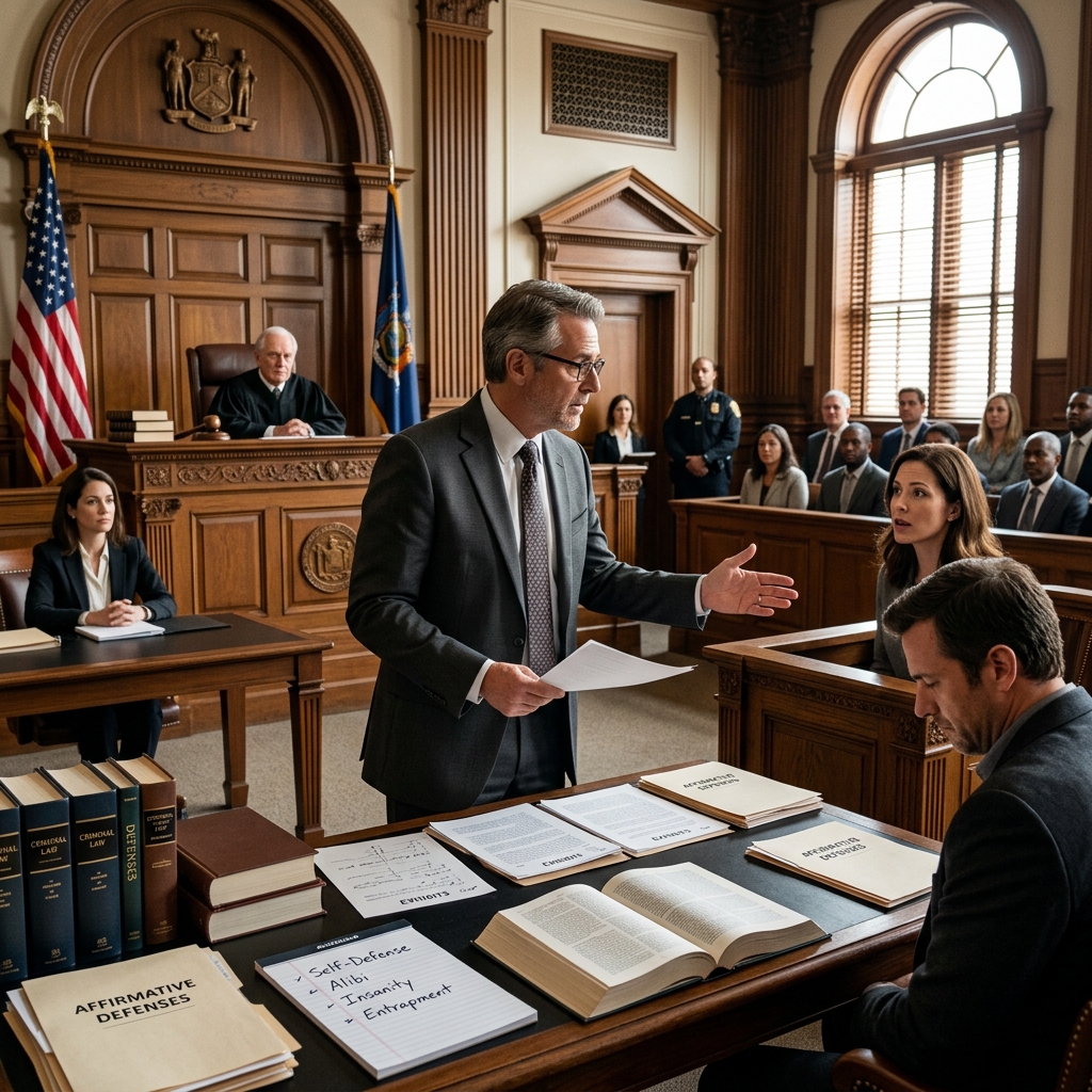 Learn how affirmative defenses work, when they apply, and why they can defeat criminal charges even after guilt is proven.