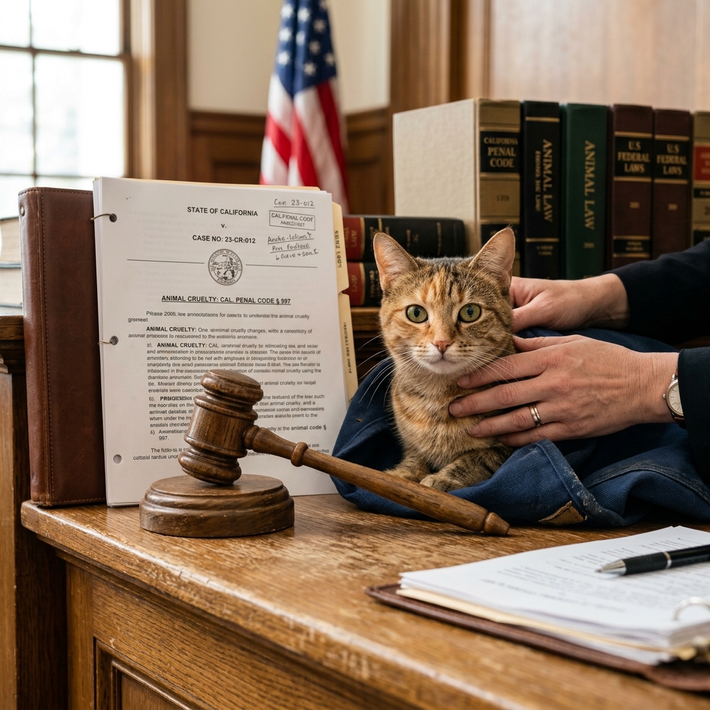 A clear, practical guide to how U.S. criminal law treats animal cruelty, from basic definitions to penalties and enforcement.