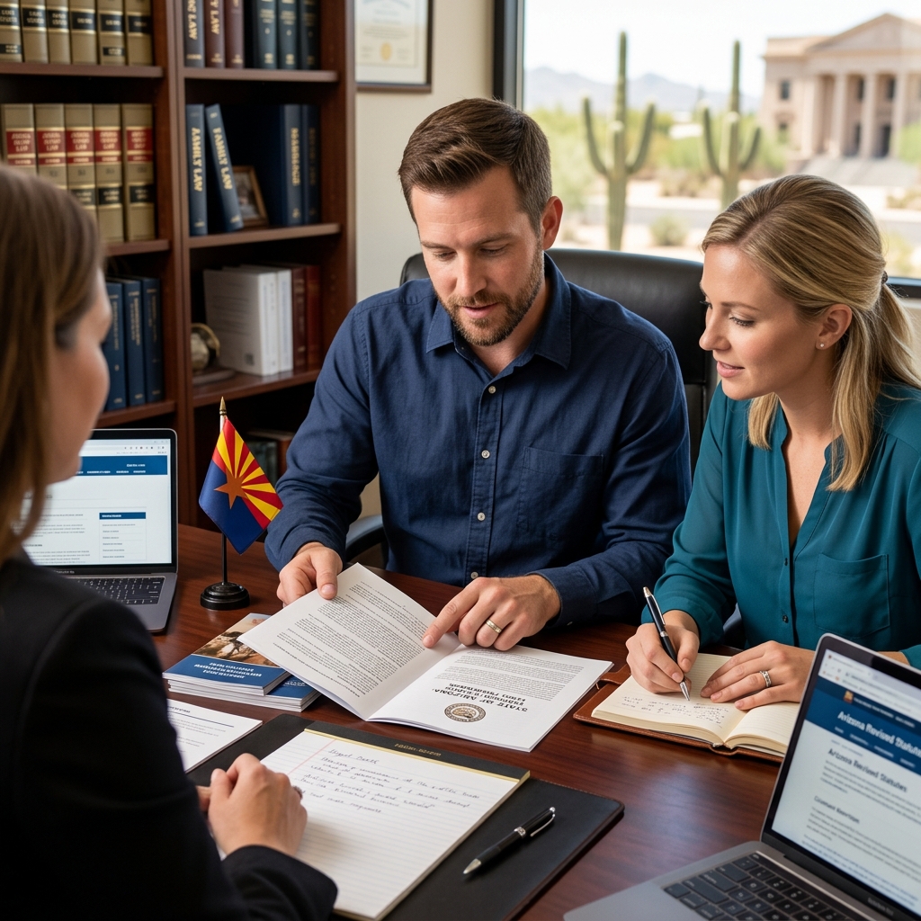 A practical, plain‑language guide to Arizona’s marriage requirements, licenses, age limits, and covenant marriage rules.