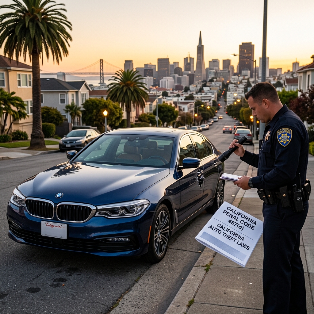 A clear guide to how California defines, prosecutes, and punishes auto theft, joyriding, and related vehicle crimes.