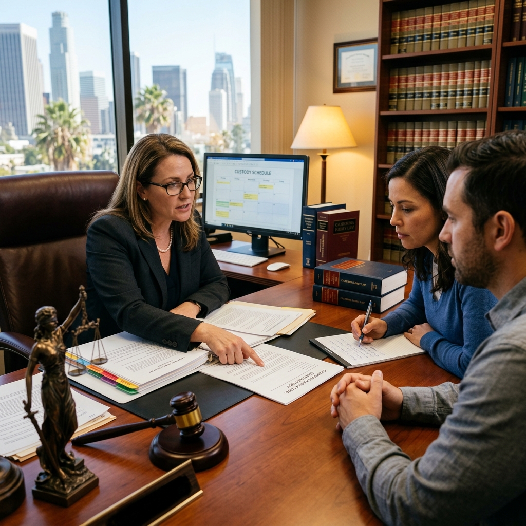 A practical guide to California child custody steps, parenting plans, mediation, and court decisions.
