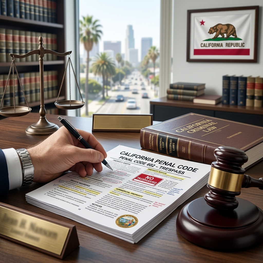 Understanding California Criminal Trespass Laws A practical, plain-language guide to California’s criminal trespass rules, penalties, and common real-world scenarios.