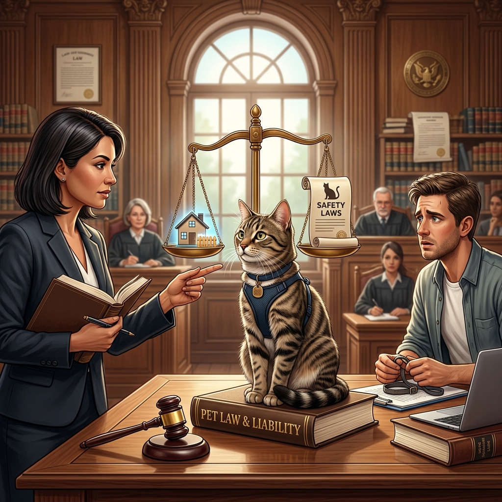 Explore how U.S. laws treat domestic cats, feral cats and exotic big cats, and what legal remedies exist when a cat causes injury.