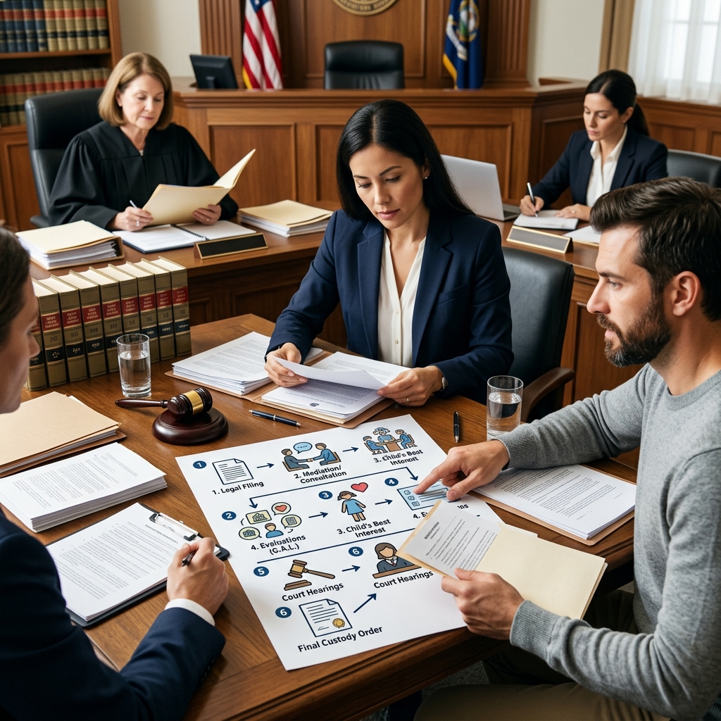 A practical, plain‑English guide to how child custody decisions are made, who decides them, and the key factors courts look at.