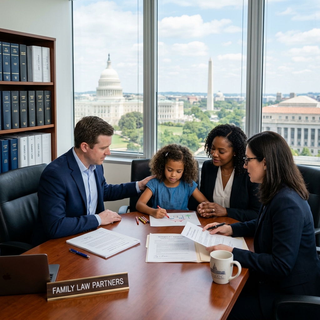 A practical, plain‑language guide to legal and physical custody, parenting plans, and court decisions for parents in Washington, D.C.