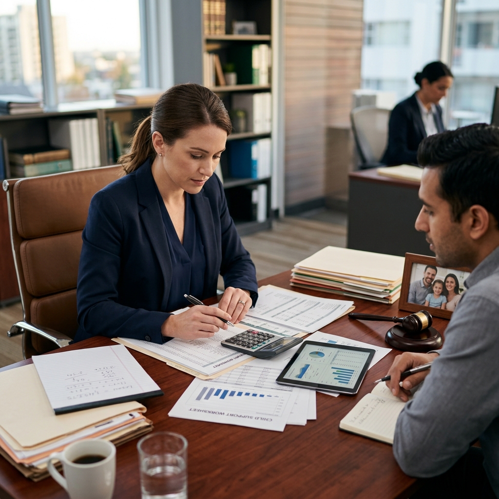 Learn how courts calculate child support using income, custody, guidelines, and calculators so you can better prepare for your case.