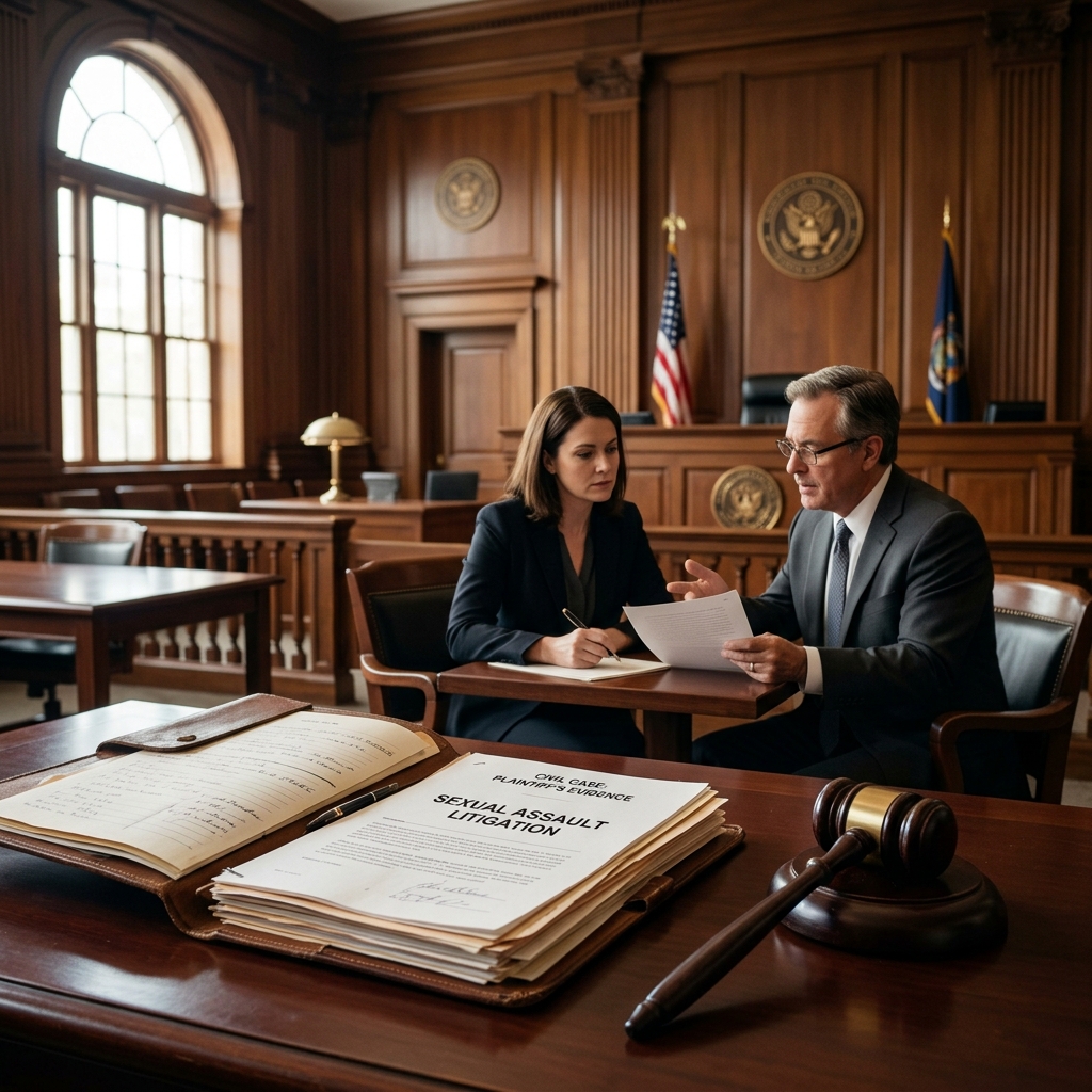 How civil sexual assault lawsuits work, what survivors can seek, and how these cases differ from criminal prosecutions.