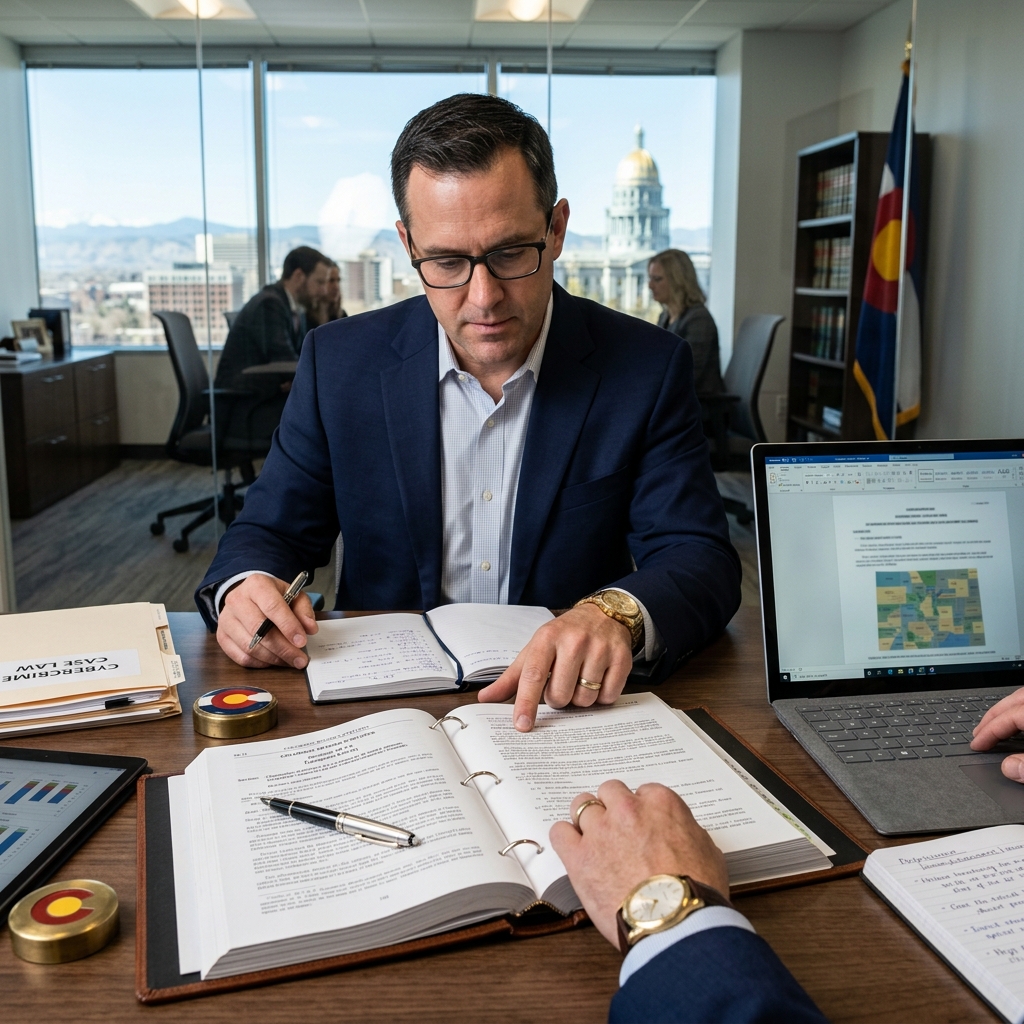 A practical guide to Colorado’s cybercrime statute, key definitions, penalties, and what individuals and businesses need to know.