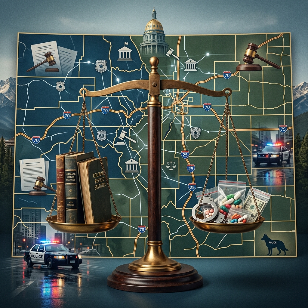 A practical guide to how Colorado defines, penalizes, and prosecutes drug trafficking, including key thresholds, defenses, and recent reforms.