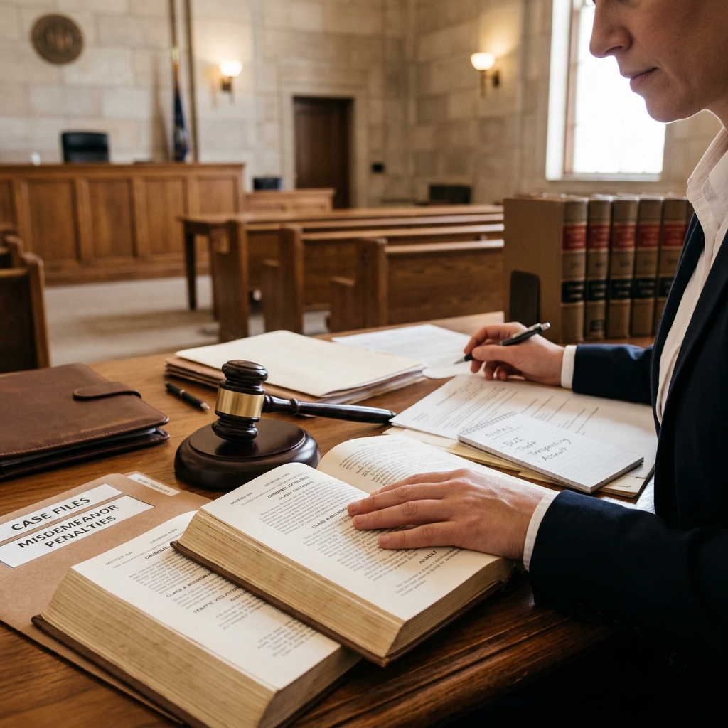 A practical guide to misdemeanor classifications, examples, penalties, and legal options for defendants in the U.S.