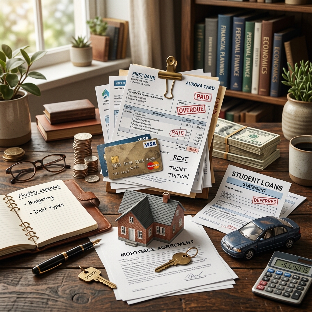 Learn how everyday borrowing decisions turn into debt, and how to manage each major source of debt wisely.