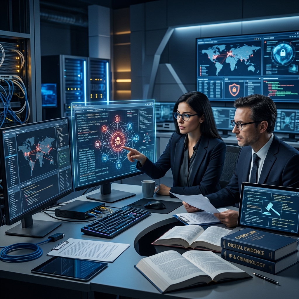 A practical guide to how modern laws define, punish, and respond to computer crime in the digital age.